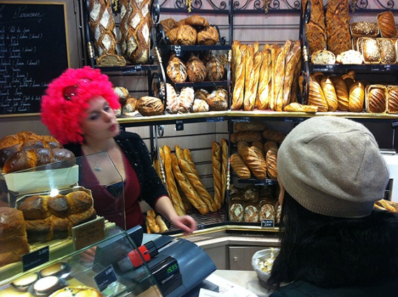 New Year's Eve at the boulangerie